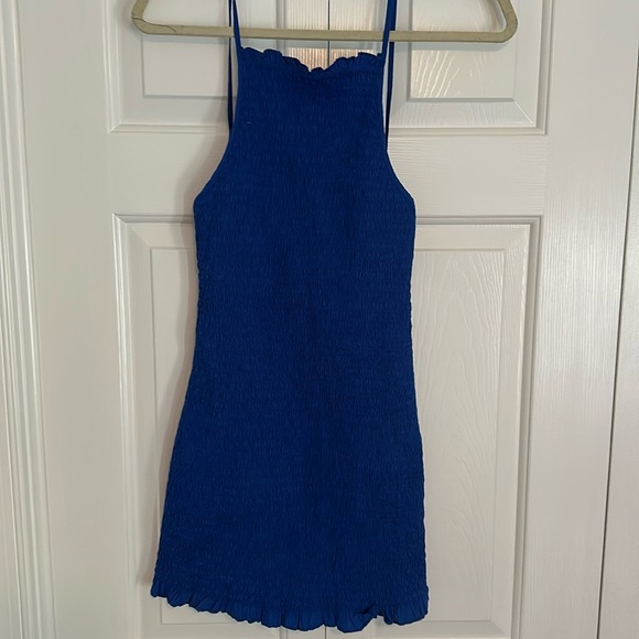 Free People Dresses & Skirts - Royal blue Free People smocked dress,nwt